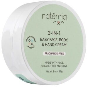 Green and White Moisturizer for Sensitive Skin